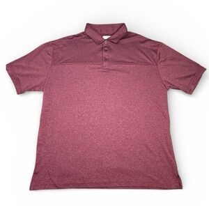 Grand Slam Performance GolfPolo Mens XXLT Bordeaux Wine (limit emphasis):